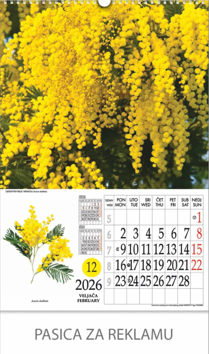 Ljekovito bilje s rotacijskim krugom